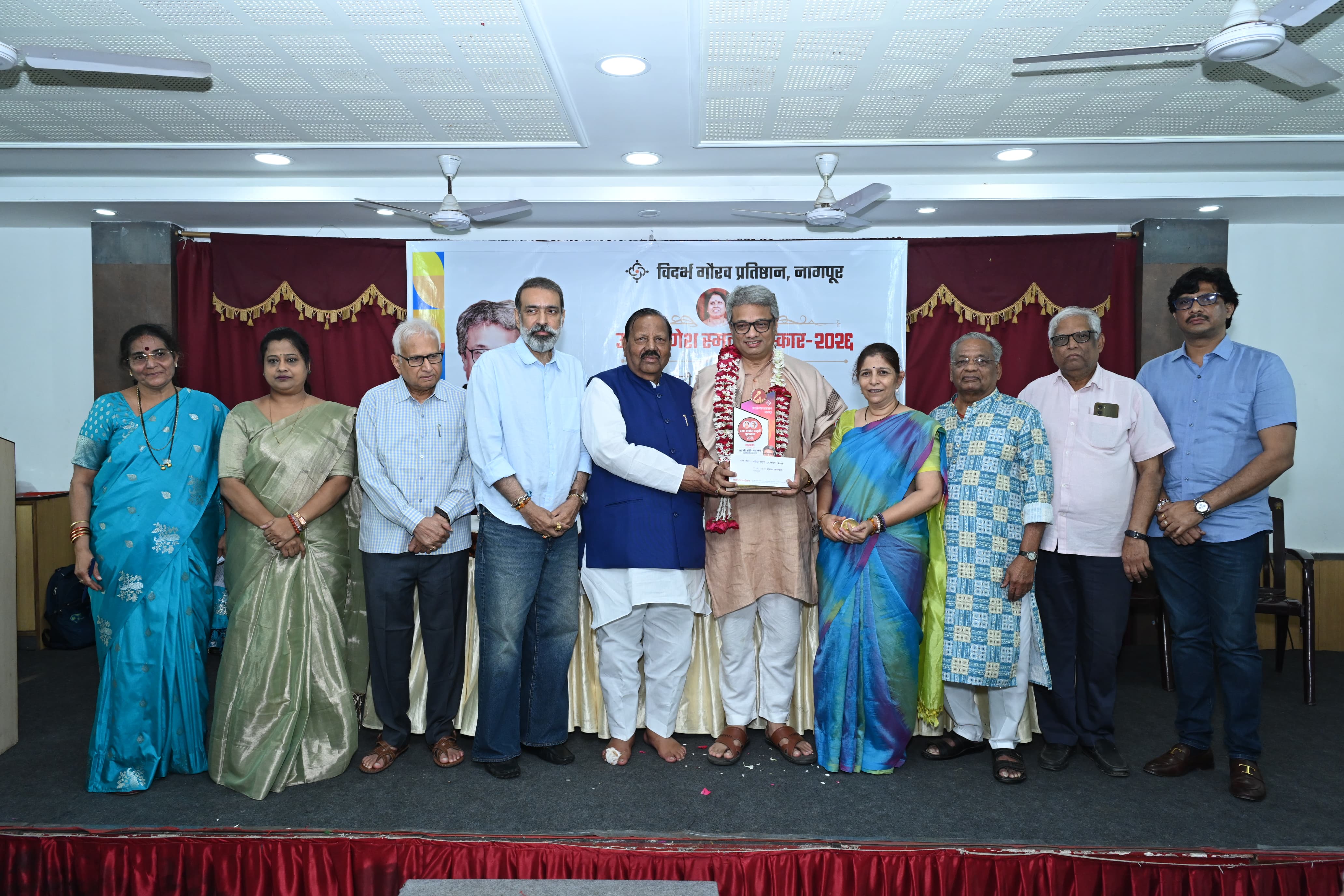 Sandeep Baraskar Honoured with ‘Uma–Ganesh Smriti Award 2026’ on Sunday
